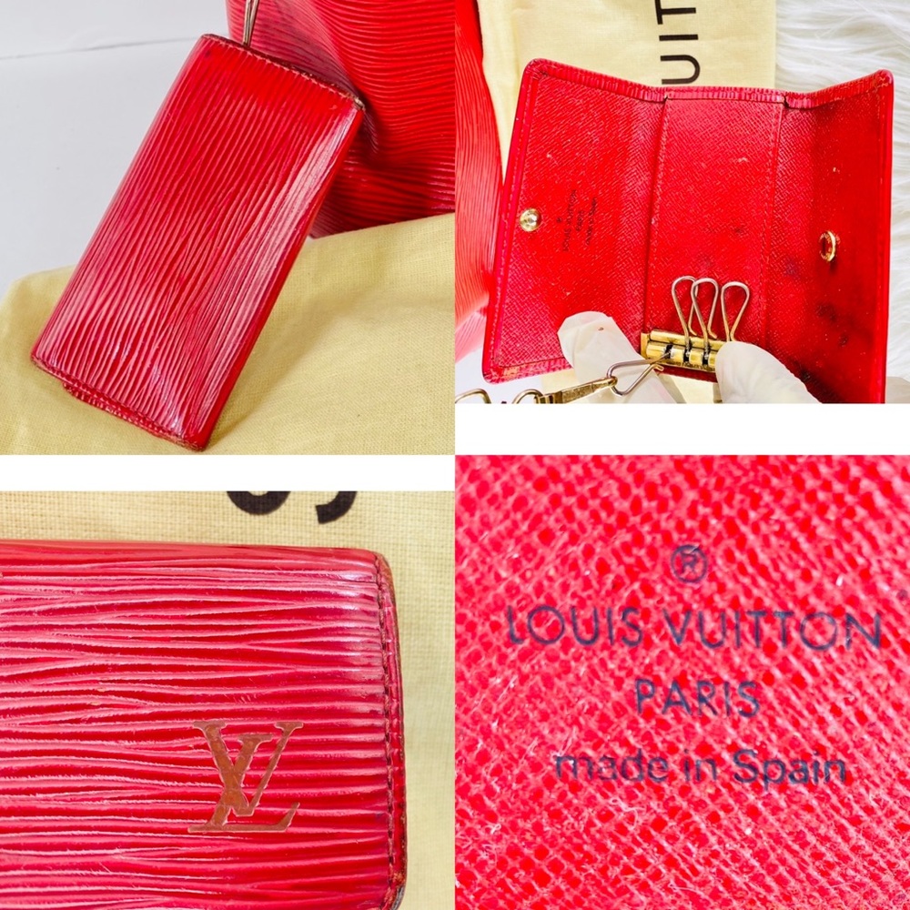 😍💃🏻🥰Authentic LOUIS VUITTON Red Epi Sac… 30 - Picture 12 of 14